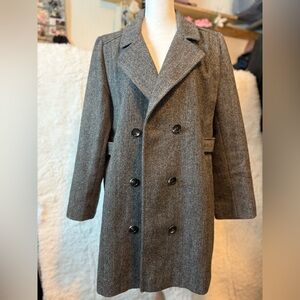 Vintage Judi Rich Women’s Size Large Teresa Coat Wool Double Breasted